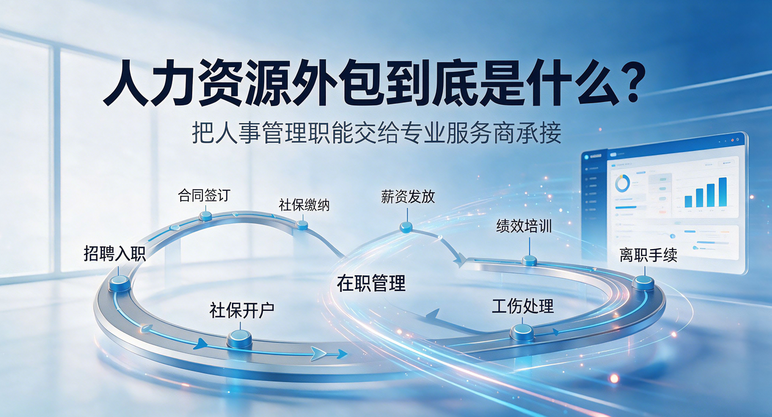 人力资源外包到底是什么？人事代理、岗位外包和增值服务全拆解