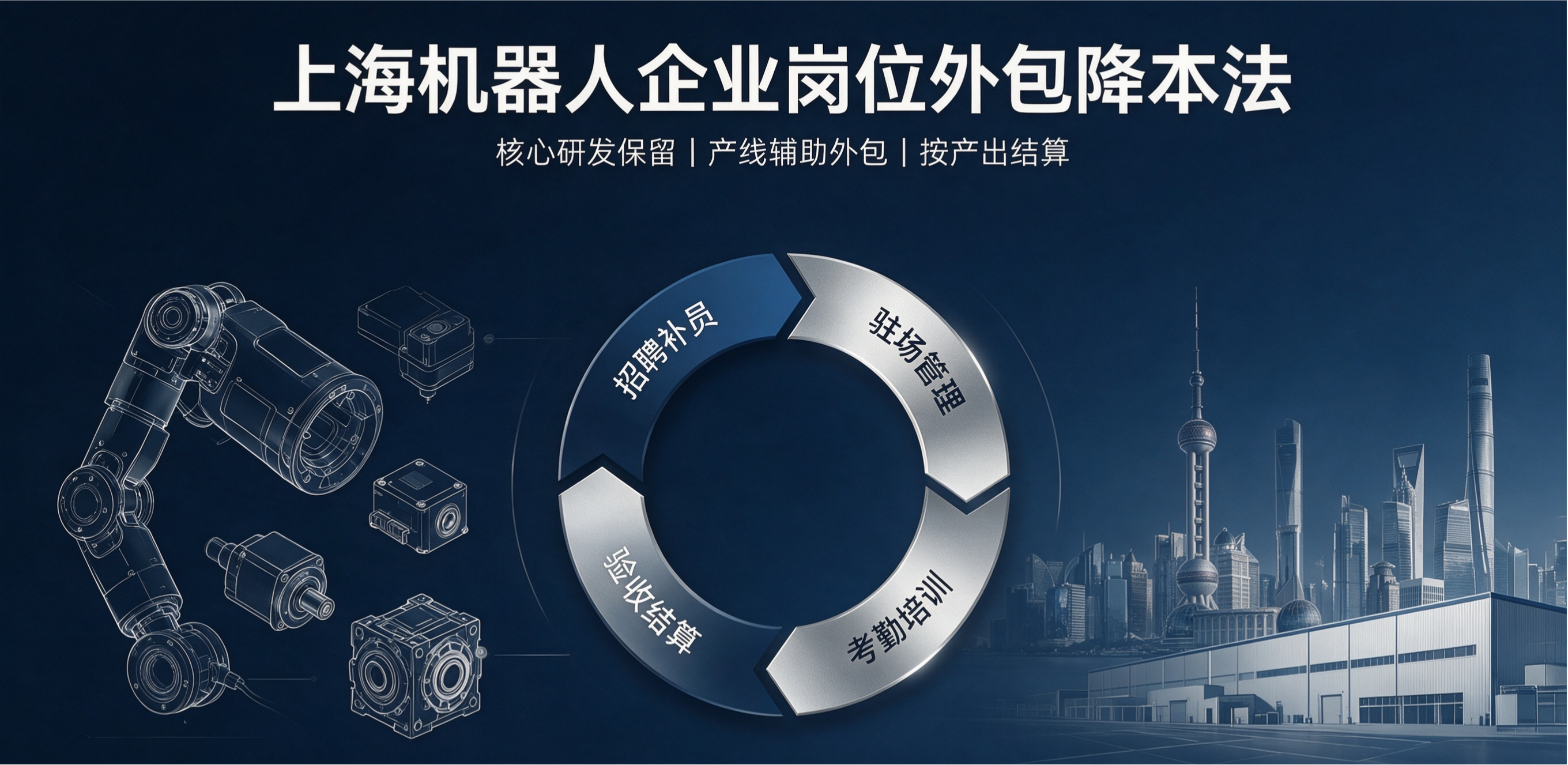 上海机器人企业如何通过岗位外包降低用工成本？从装配补员到产线管理的一整套方法