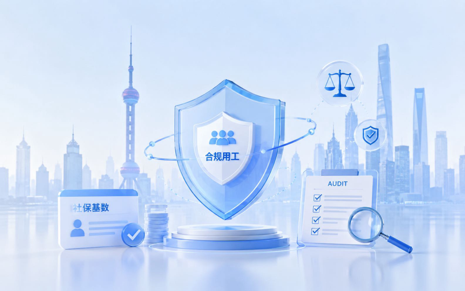 上海城市背景下合规用工审计场景